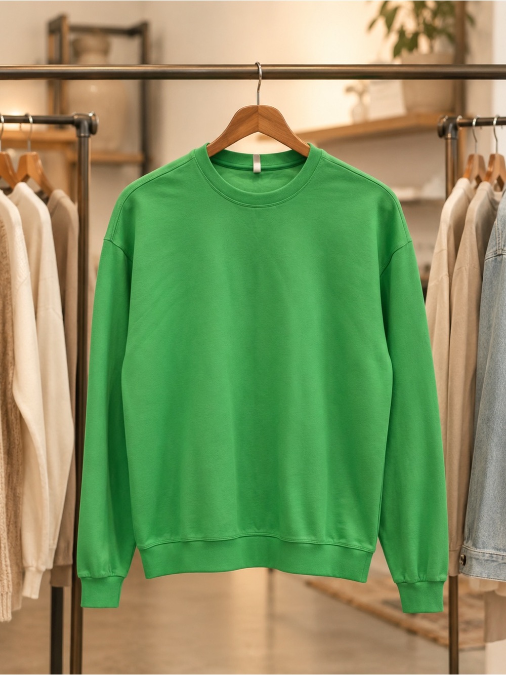 Wishlist Green Long Sleeve Tee